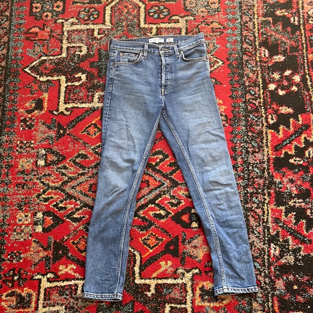 RE/DONE Originals cropped denim